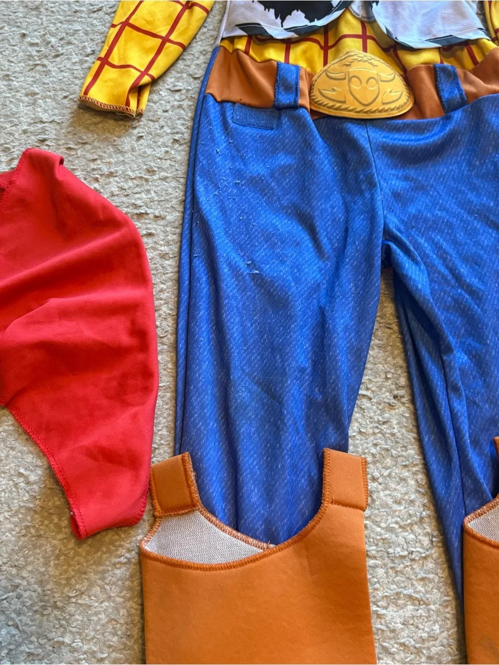 Disney Woody Costume Halloween 3T 4T World Land Cruise Toy Story Cowboy